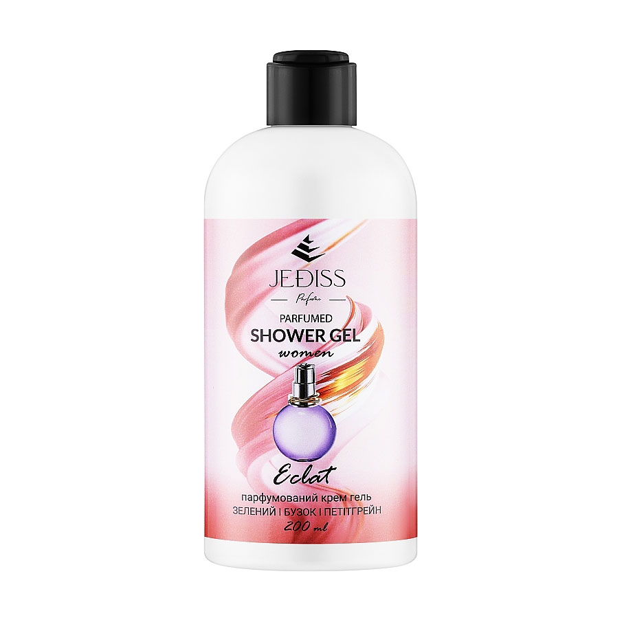 Парфумований крем-гель для душу Jediss Eclat Parfumed Shower Gel жіночий, 200 мл